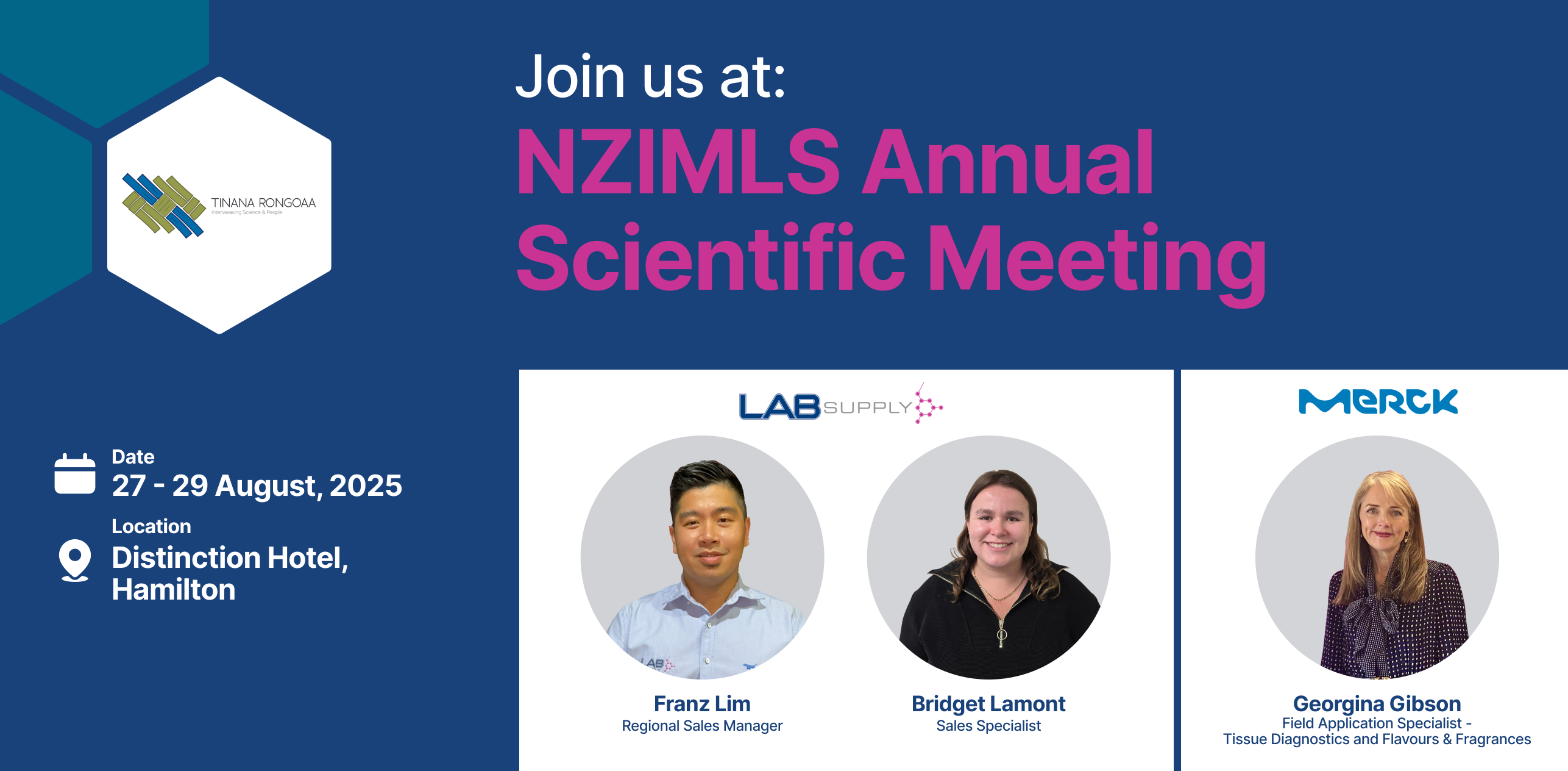 Staining, Science & Stories: Catch Lab Supply at NZIMLS